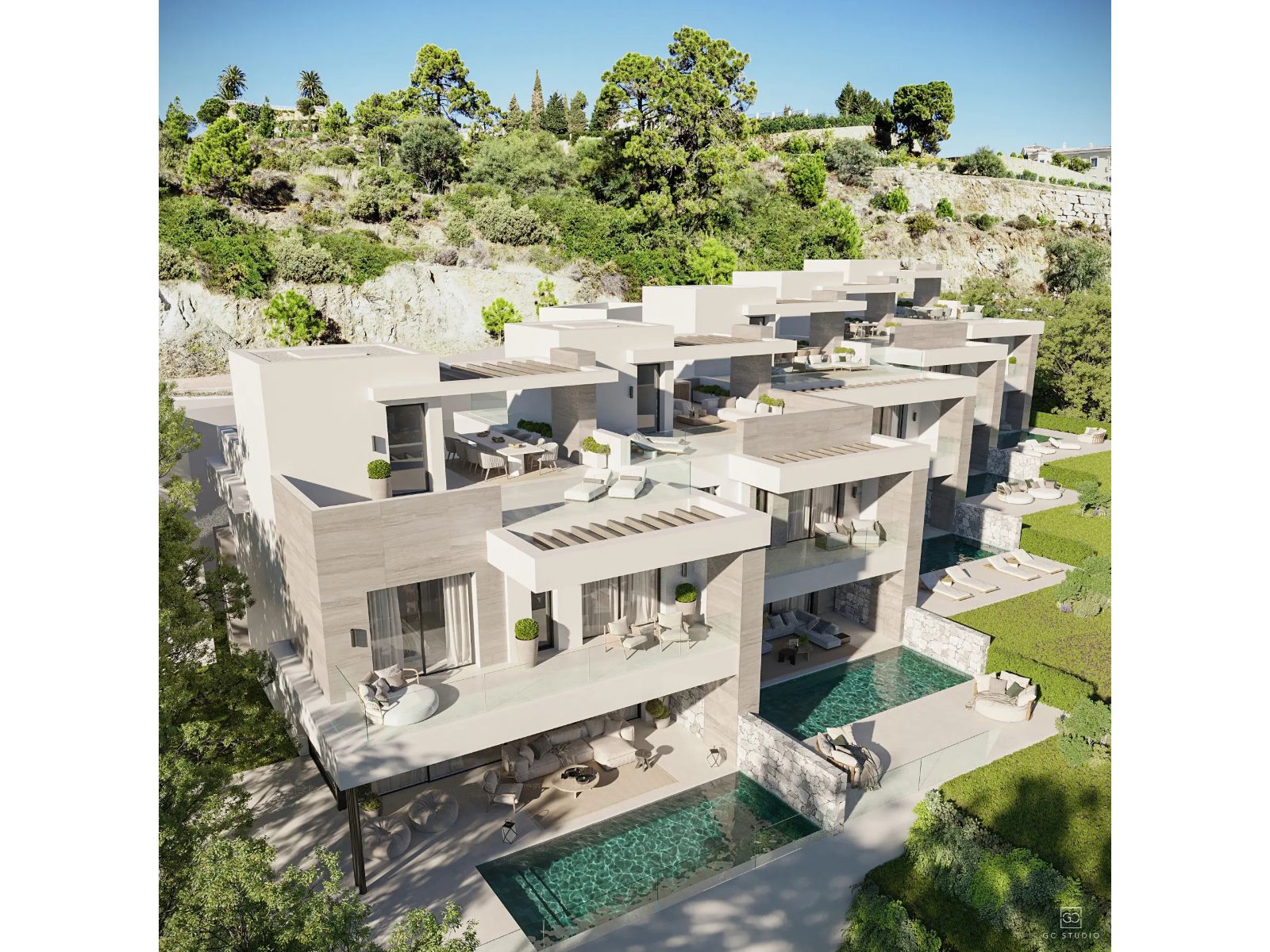 5 Bed Detached Villa in Marbella w Marbella — Wolnostojąca Willa