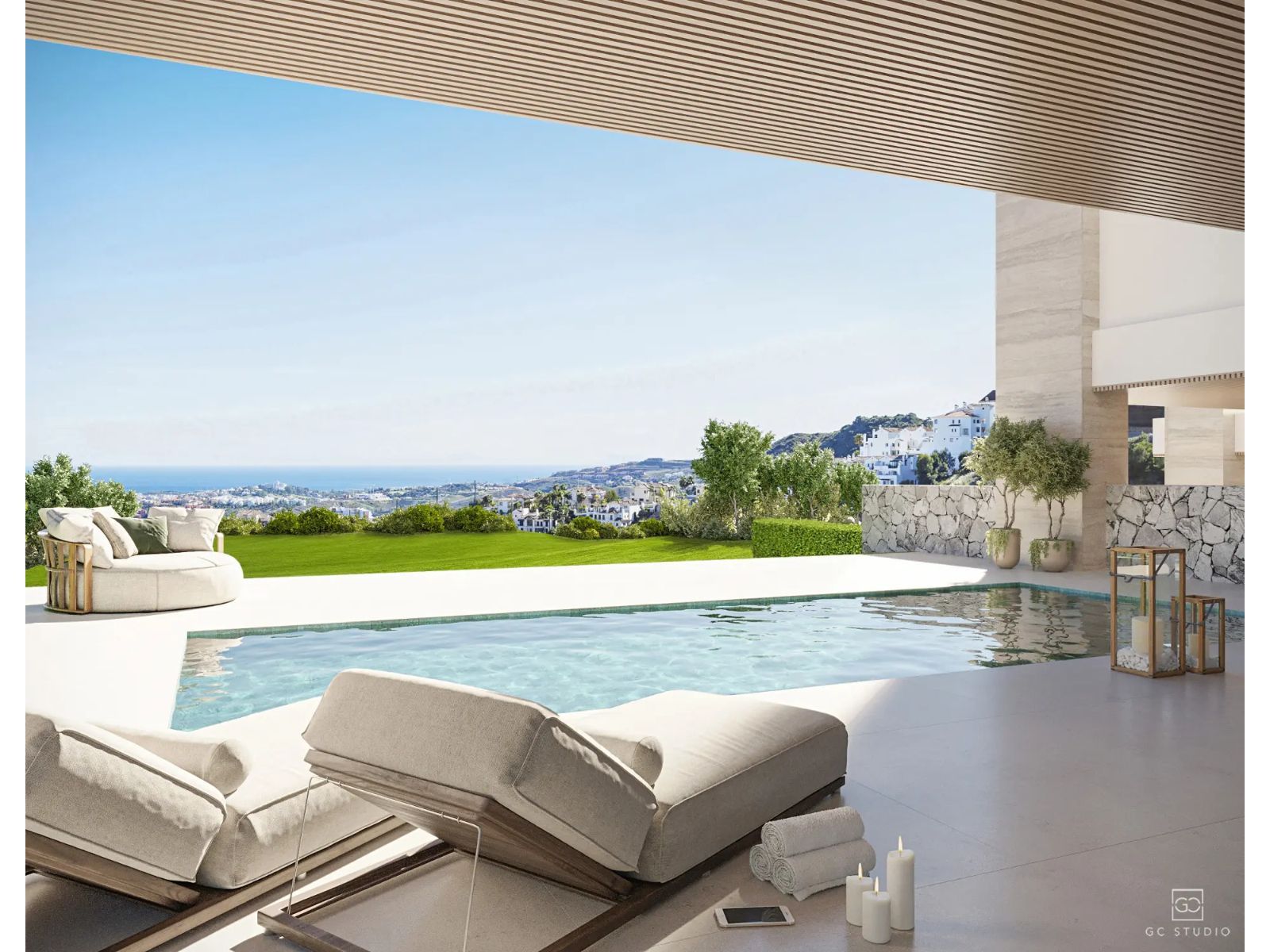 02 luxury pool villa view