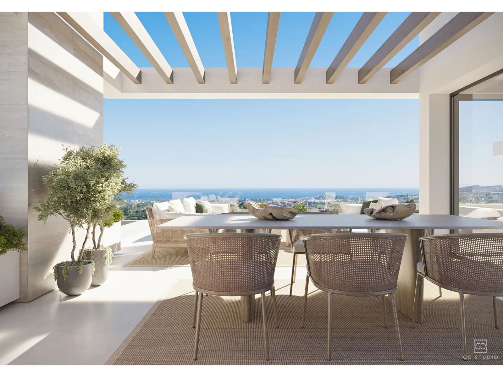 10 modern outdoor dining terrace